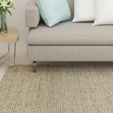 Vidaxl rug 6 66x200 cm natierlech Sisal Gréng