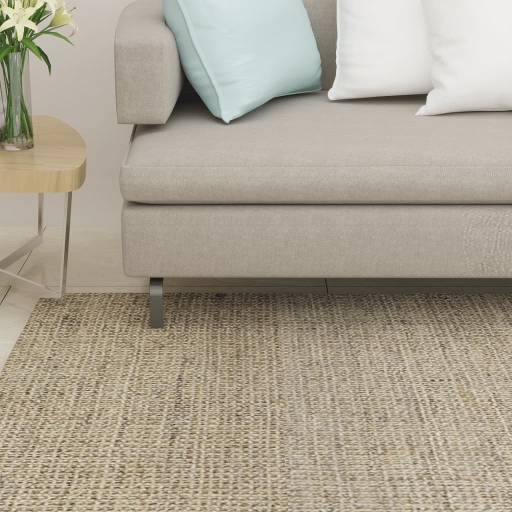 Vidaxl rug 80x200 cm natierlech sisal gréng