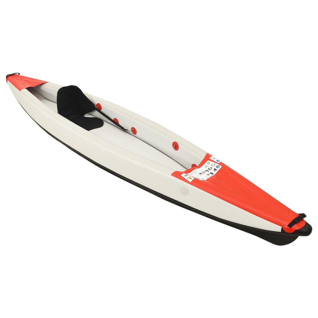 Bidaxl KAYAK INDAMATABLE 375X72X31 CM POLYESTER RED