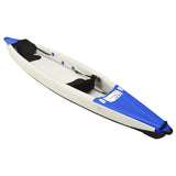 Vidaxl Kayak nafukovací 424x81x31 cm polyesterová modrá