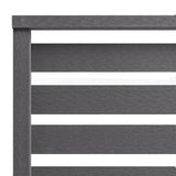 Vidaxl fence panel 180x180 cm HKC Gray