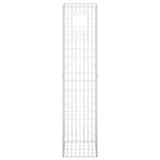 Vidaxl Schanskorf Pole 40x40x180 cm jern