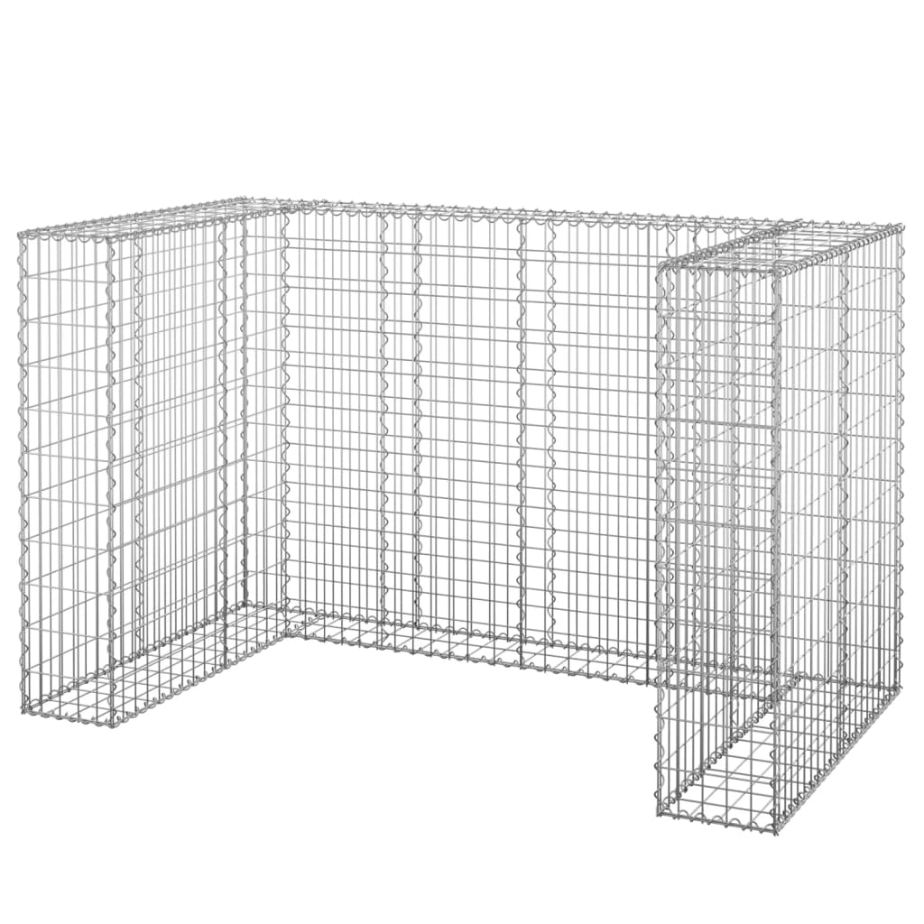 Vidaxl shananskorf fir Container 180x100x110 cm Galavanitiséiert Stol