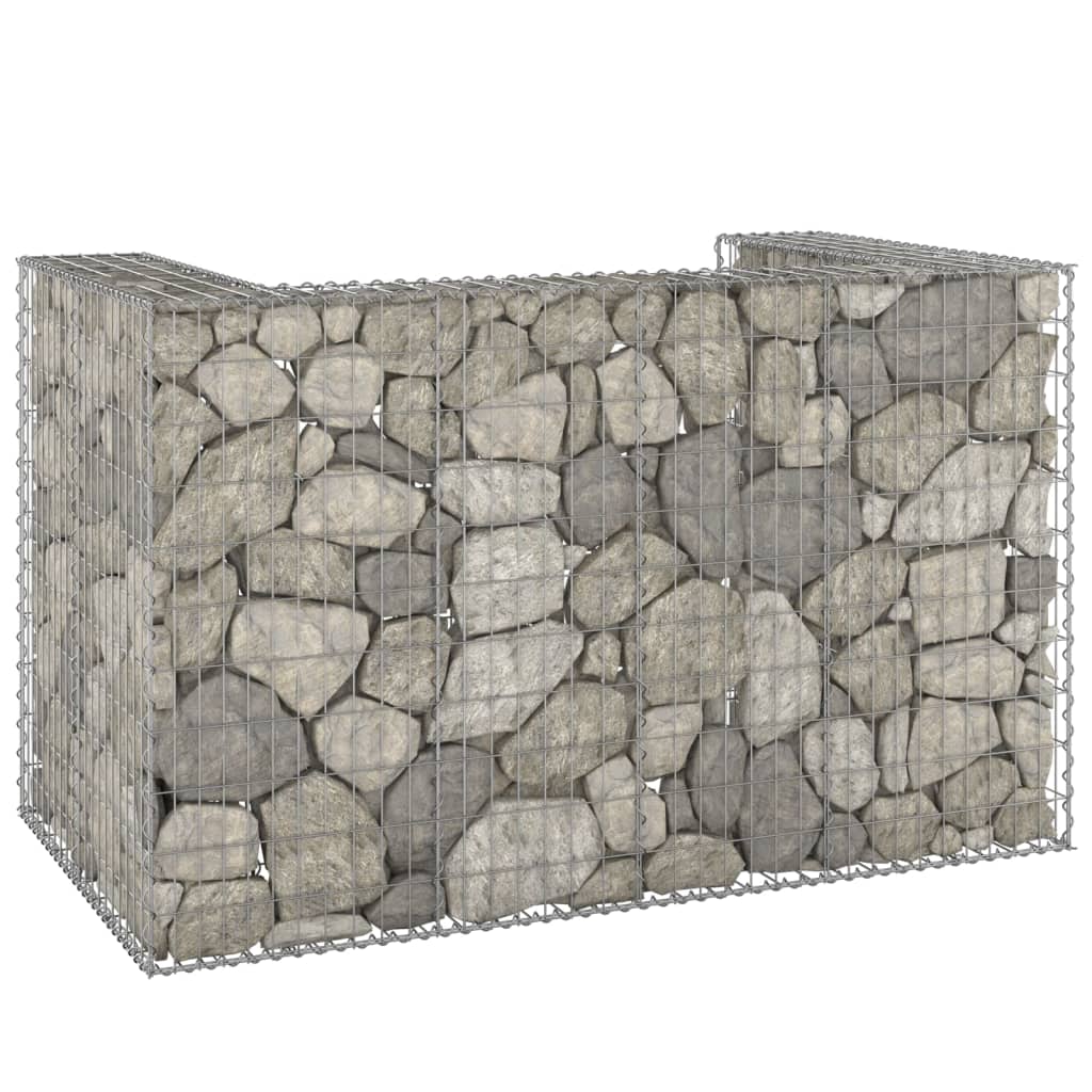 Vidaxl shananskorf fir Container 180x100x110 cm Galavanitiséiert Stol