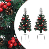 Vidaxl Tuinkerst Trees 2 PCS 76 cm PVC