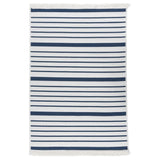 Viaxl tapis 160x230 cm Coton Navy Bleu