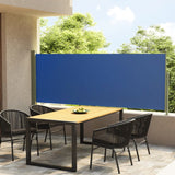 VidaXL Windshield Extendable 117x300 cm blue