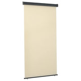 VidaXL Balcony screen 122x250 cm cream -colored