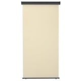 VidaXL Balcony screen 122x250 cm cream -colored