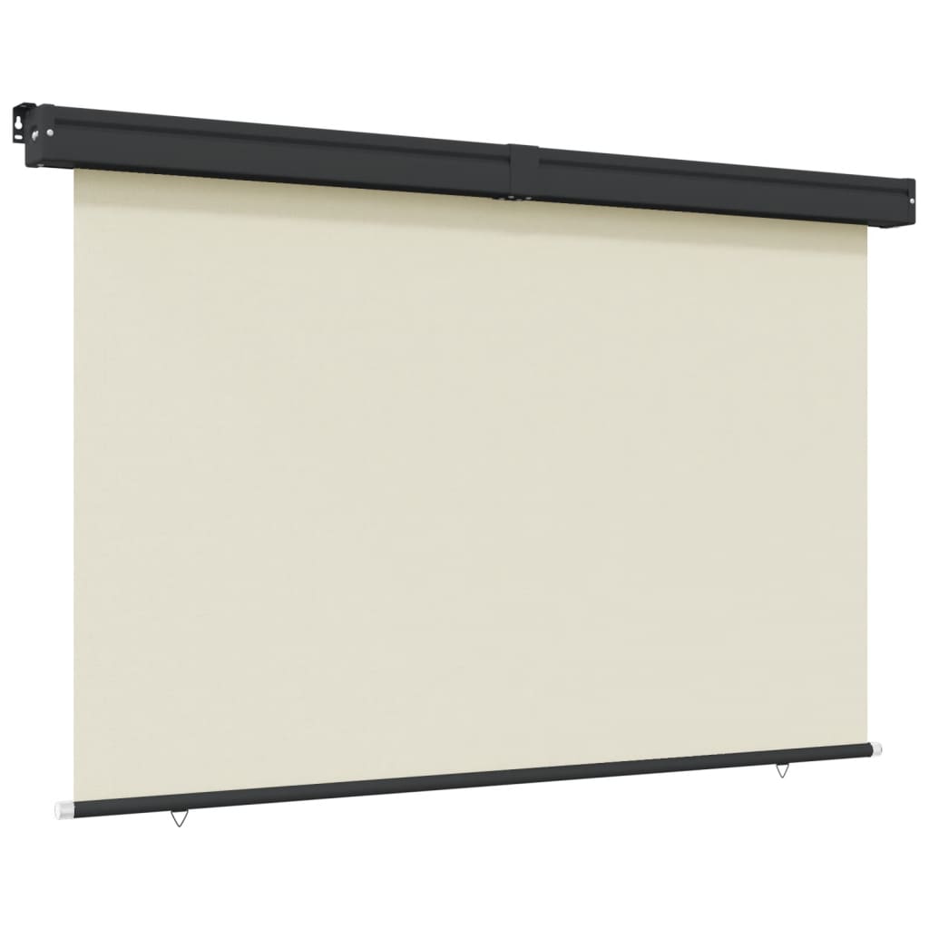 Vidaxl Balkon Bildschirm 165x250 cm creme -gepflegt