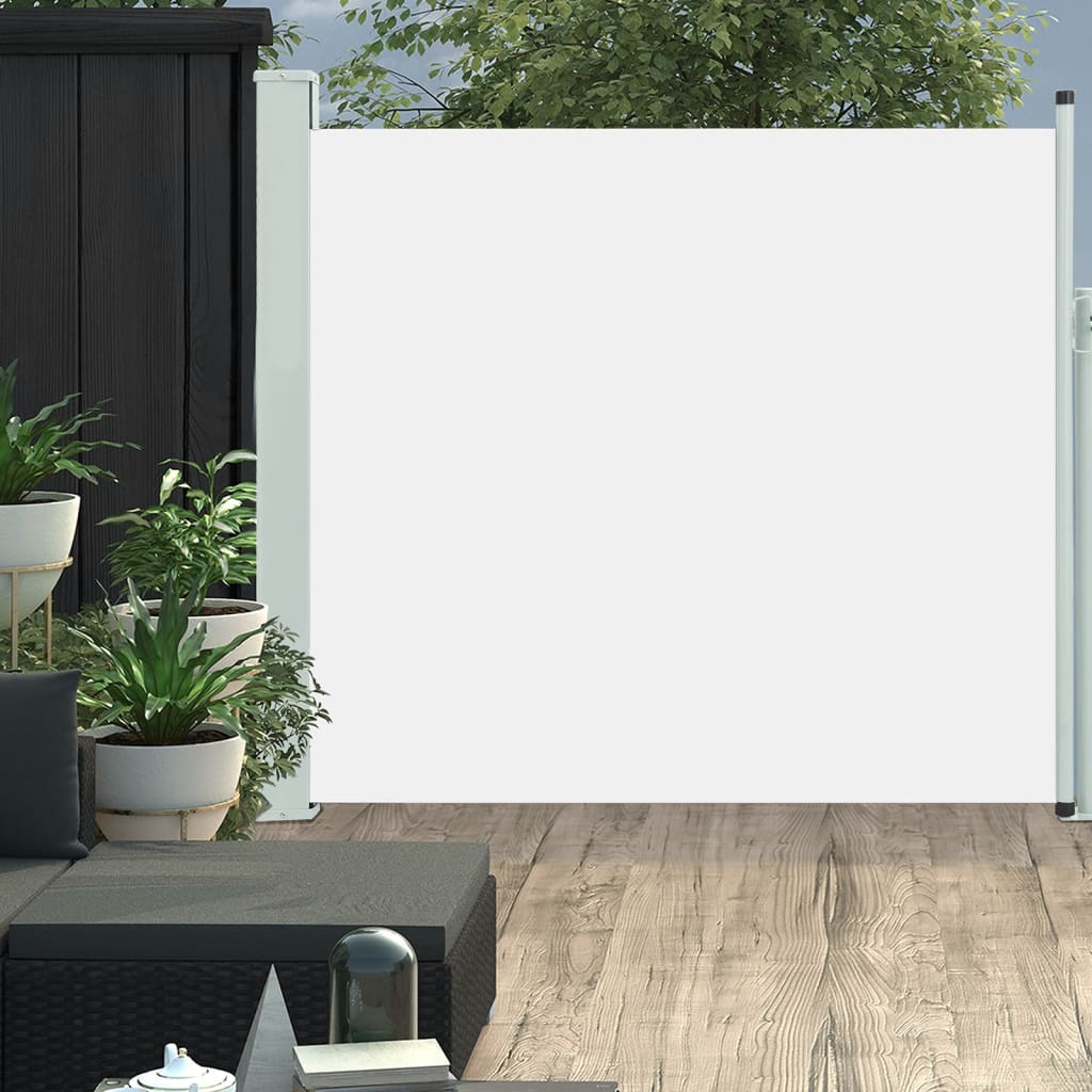 Vidaxl Garden Bildschirm Ausziehbar 170 x 300 cm Creme