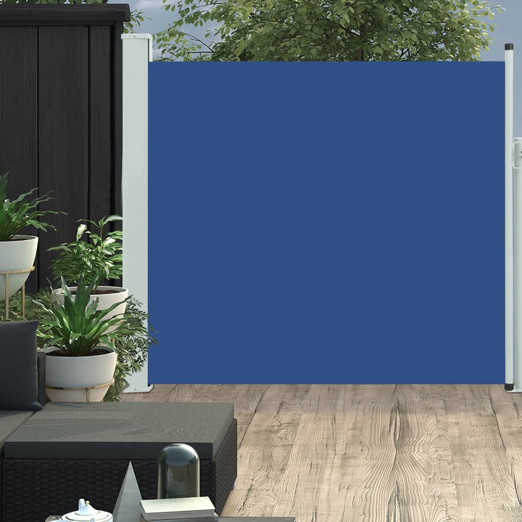 Vidaxl Garden Bildschirm Ausziehbar 170 x 300 cm blau