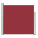 Vidaxl Garden Bildschirm Ausziehbar 170 x 300 cm rot