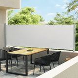 Vidaxl Garden Screen Ausziehbar 140 x 600 cm Creme