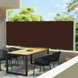 Vidaxl Garden Bildschirm ausziehbar 160 x 600 cm braun