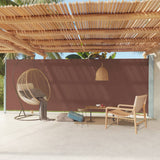 Vidaxl Garden Bildschirm ausziehbar 200x600 cm braun