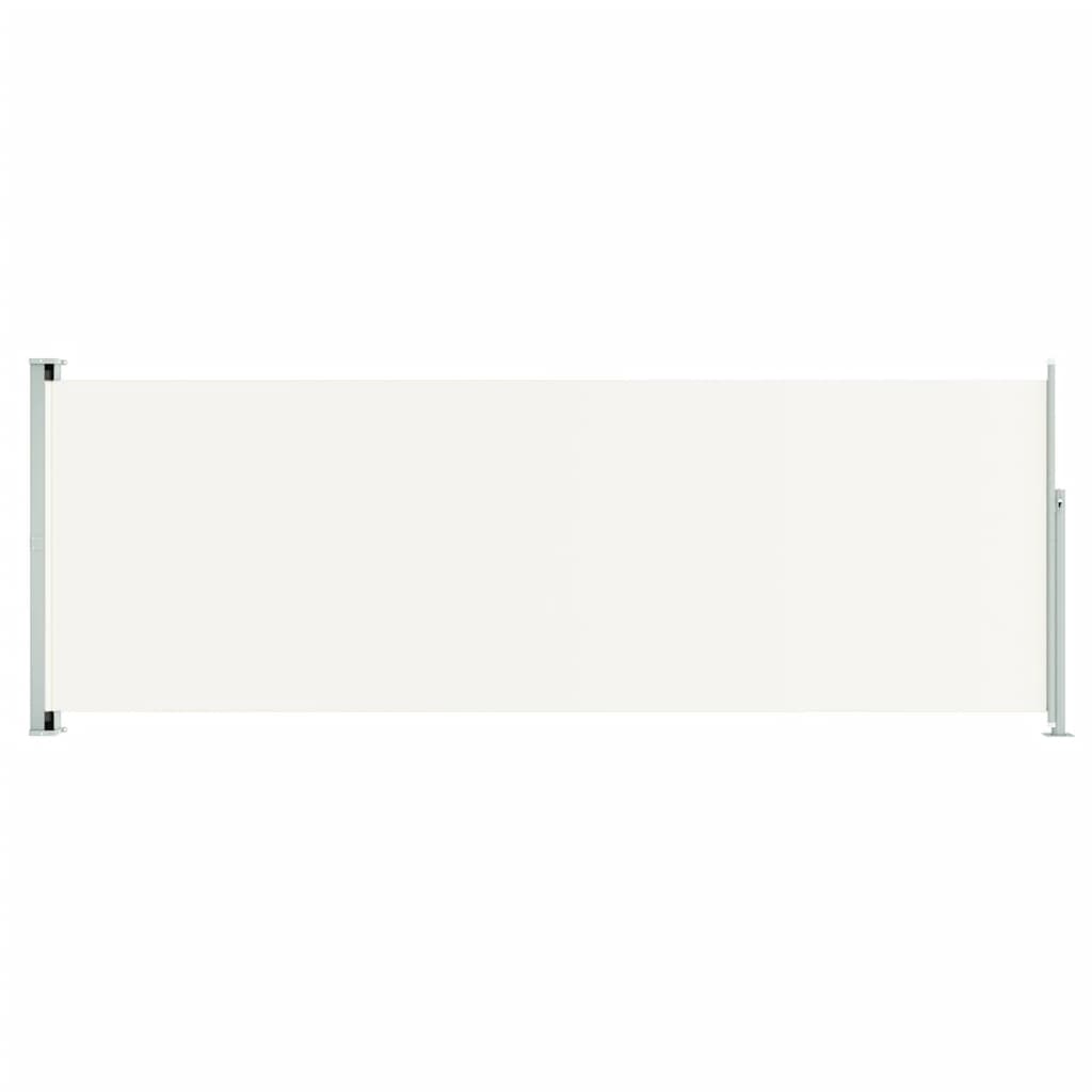 Vidaxl Garden Screen ausziehbar 220x600 cm Creme