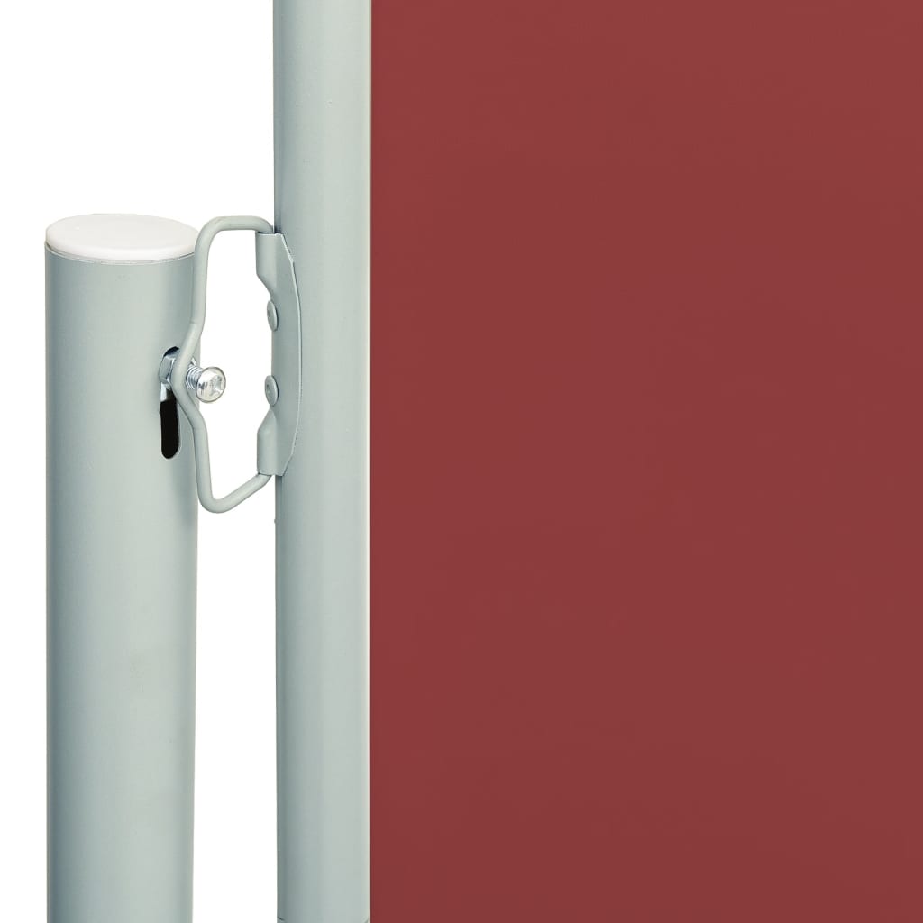 Vidaxl Garden Screen ausziehbar 220x600 cm rot