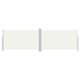 Vidaxl Windshield utdragbar 180x600 cm Cream -Colored