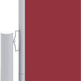 VidaXL Windscherm uittrekbaar 180x600 cm rood