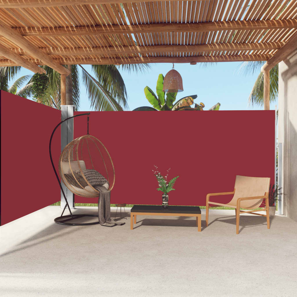 Vidaxl Parature estendibile 180x600 cm rosso