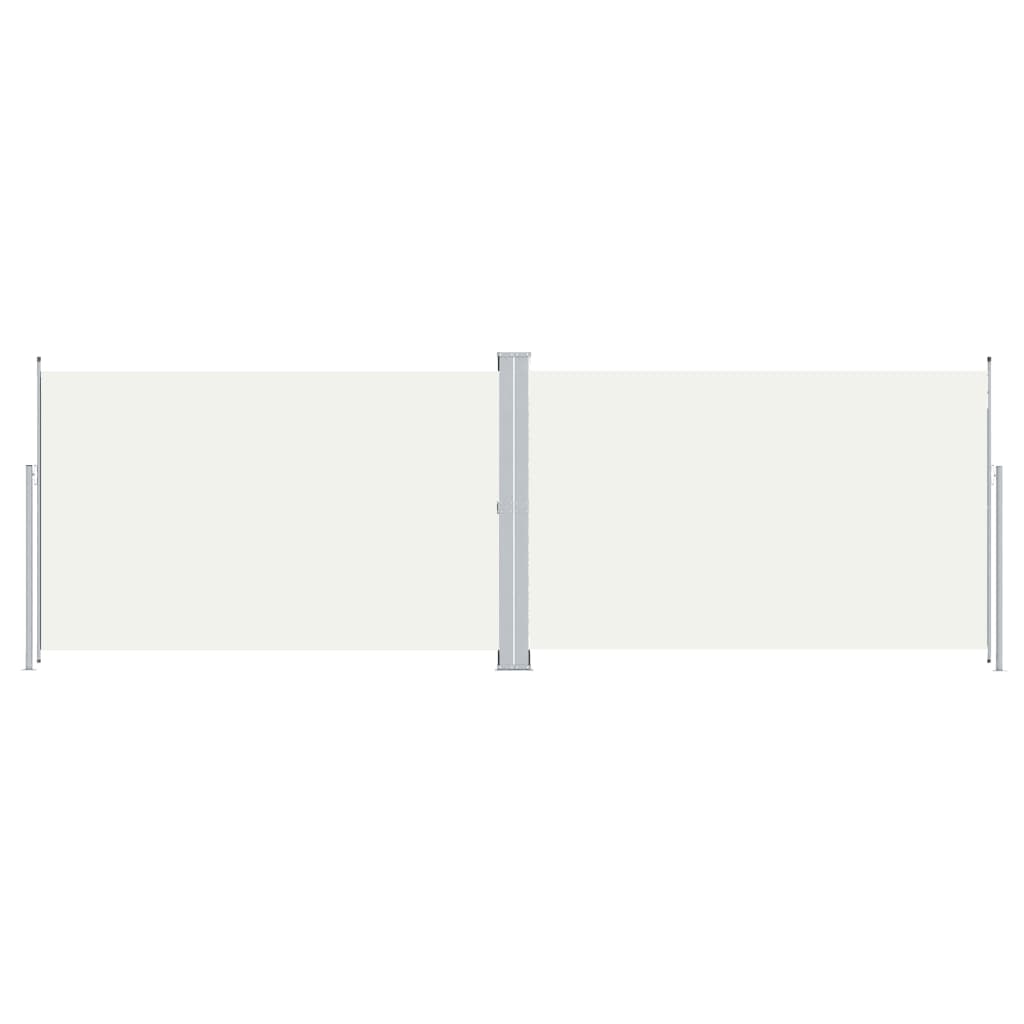 Vidaxl forrude Udvidelig 220x600 cm creme -farvet