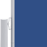 VidaXL Windscherm uittrekbaar 220x600 cm blauw