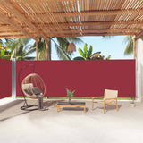 Parabrisas Vidaxl extensible 200x1000 cm rojo