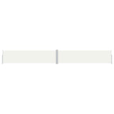 Vidaxl Windshield utdragbar 160x1200 cm Cream -Colored