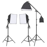 Vidaxl Studio Luuchte Set mat Stativ a Softbox