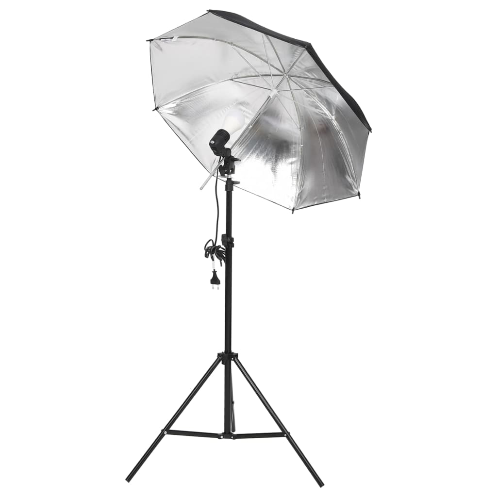 Vidaxl Studio Lighting Set s stativami in dežniki