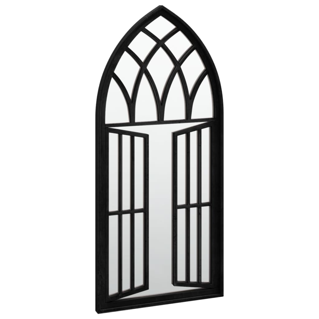 Vidaxl Mirror 100x45 cm de hierro negro