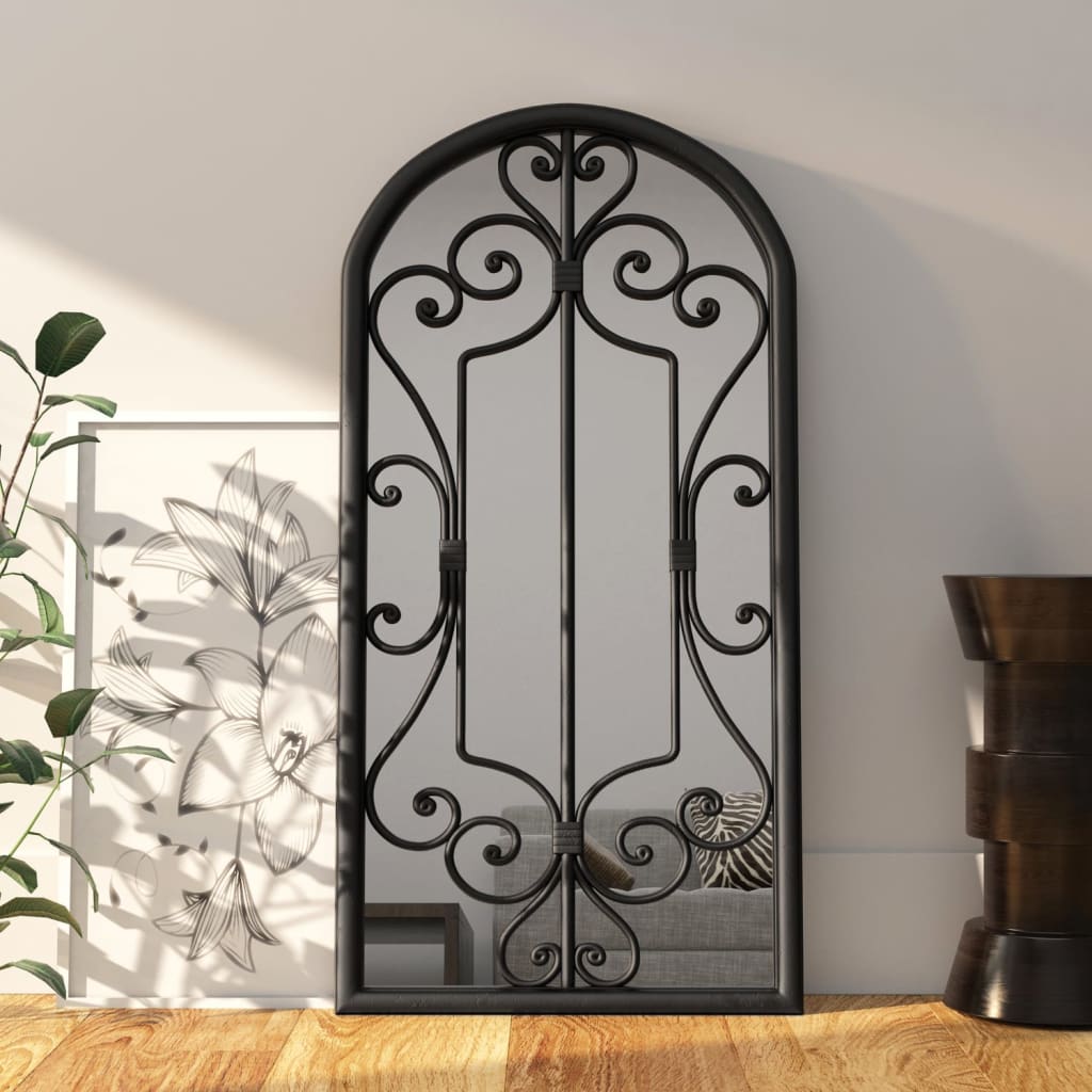 Miroir Vidaxl 70x30 cm Black