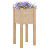 Vidaxl Planters 2 stk 31x31x70 cm Solid fyrretræ