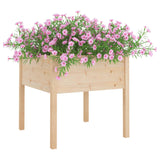 Vidaxl Planters 2 St 70x70x70 cm Solid fyrretræ