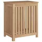 Vidaxl Laundry Basket 50x35x60 cm pevný teak