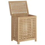 Vidaxl Laundry Basket 50x35x60 cm pevný teak