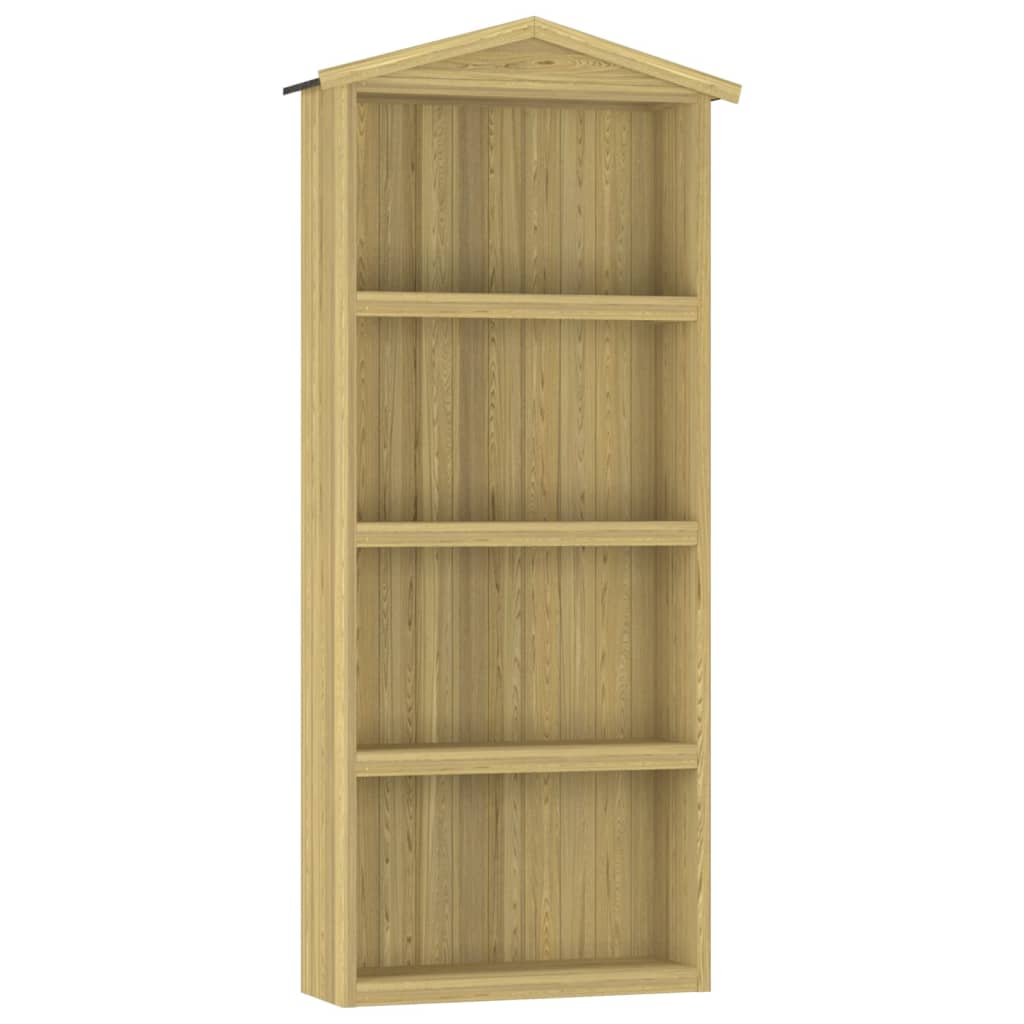 Vidaxl Garden Shed 87x33x222 cm Imprægneret fyrretræ