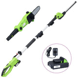 Branche Vidaxl Saw avec batterie 2-en-1 20 V 1500 MAH Li-ion