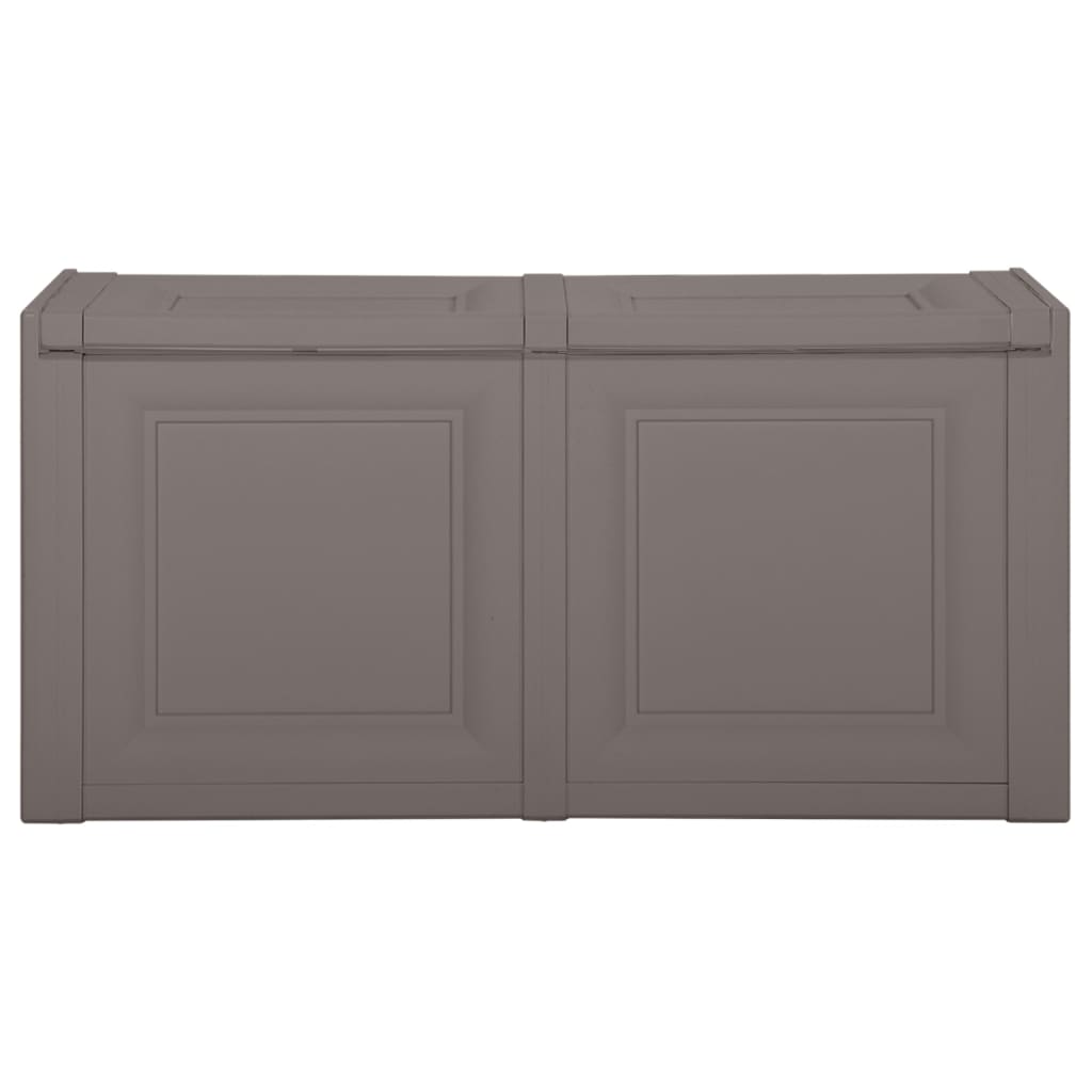 Vidaxl Pushion Box 85 L 86x40x42 cm grå