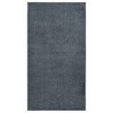 Vidaxl tapis kortpolig 80x150 cm anthracite -colored