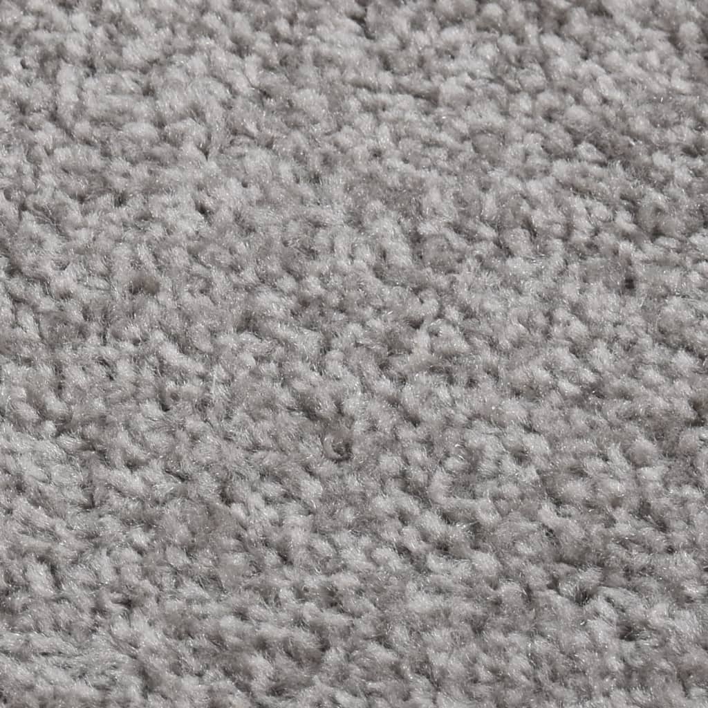 Vidaxl rug Kortpolig 80x150 cm Grau