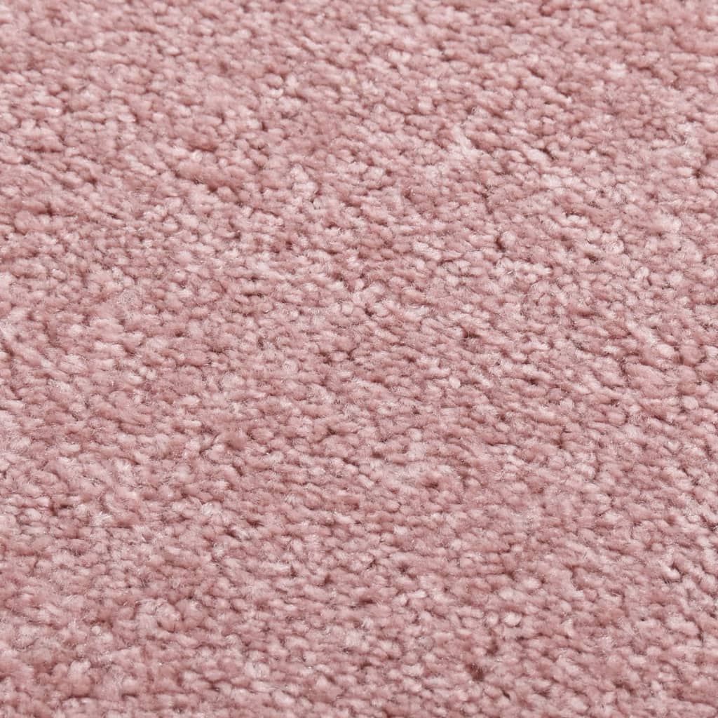 Vidaxl Rug Kortpolig 80x150 cm rosa