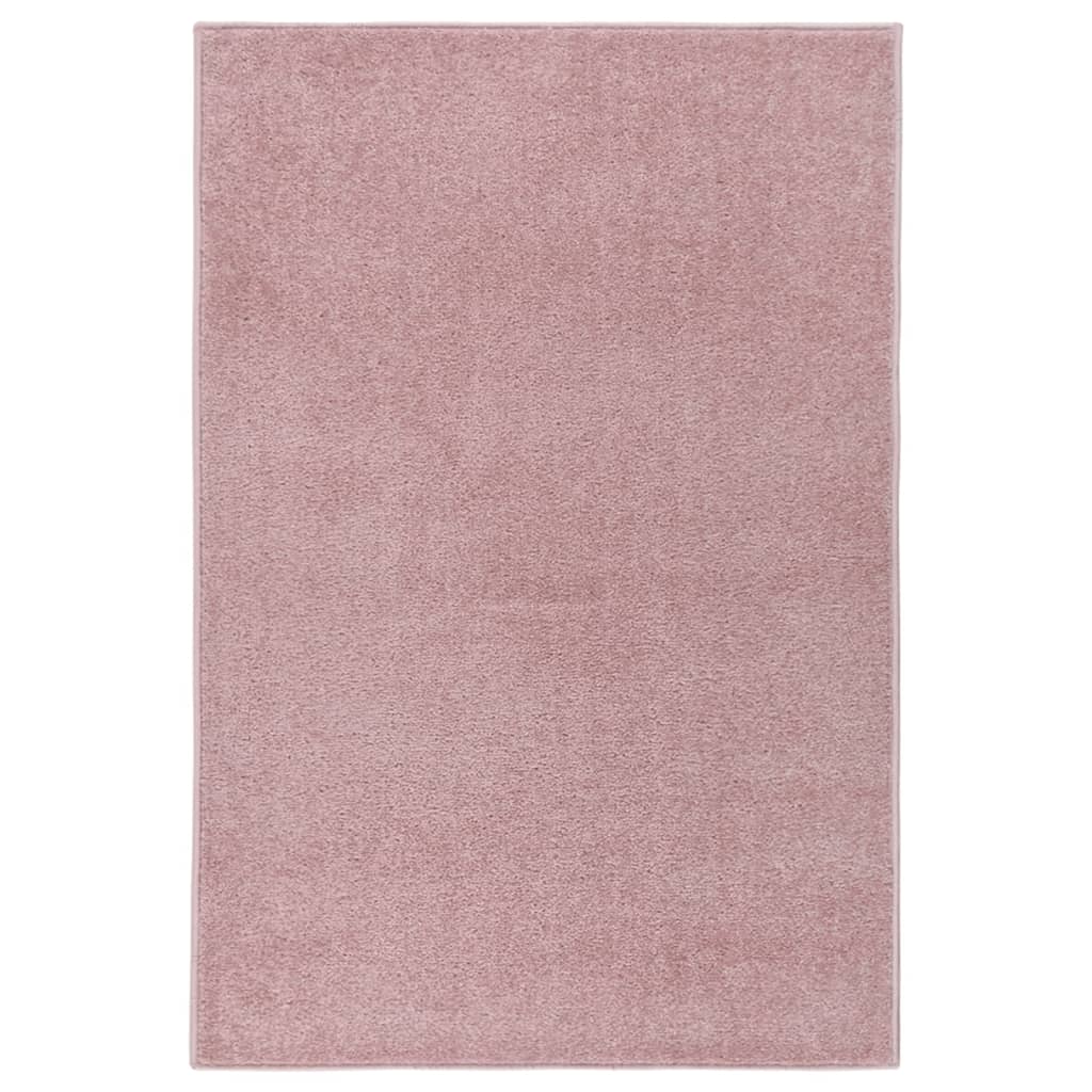 Vidaxl rug cortpolig 200x290 cm rosa