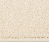 Vidaxl rug Kortpolig 160x230 cm cream -colored