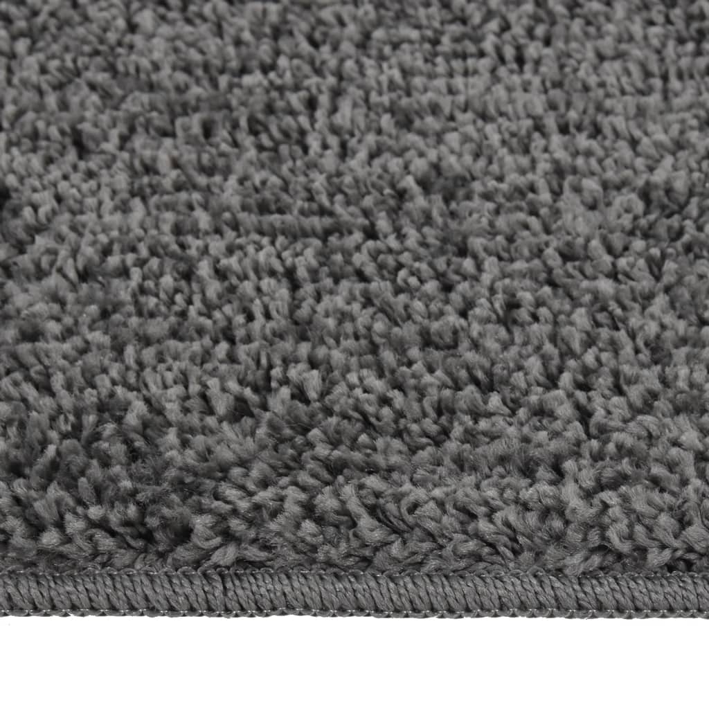 Vidaxl rug Shaggy Anti-Slip 120x170 cm Dark gray