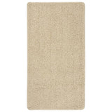 Vidaxl Rug Shaggy Anti-Slip 80x150cm de color crema