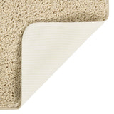 Vidaxl Rug Shaggy Anti-Slip 80x150cm de color crema