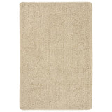 Vidaxl Rug Shaggy Anti-Slip 140x200 cm de color crema