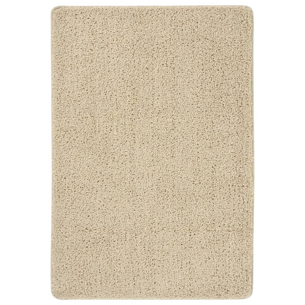 Vidaxl Rug Shaggy anti-zdrs 160x230 cm smetana